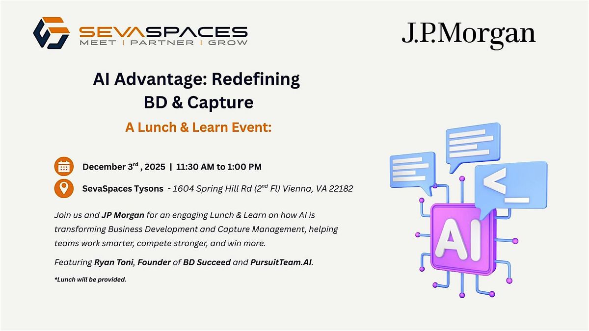 AI Advantage: Redefining BD & Capture - A Lunch & Learn
