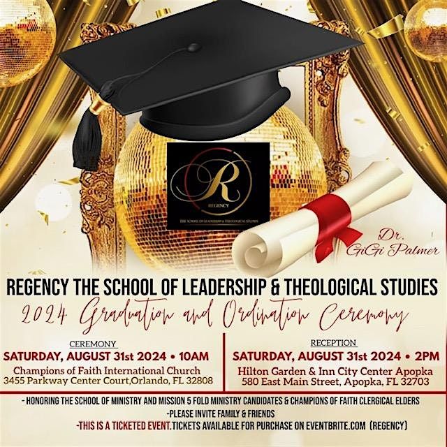 Regency Graduation and Ordination Service