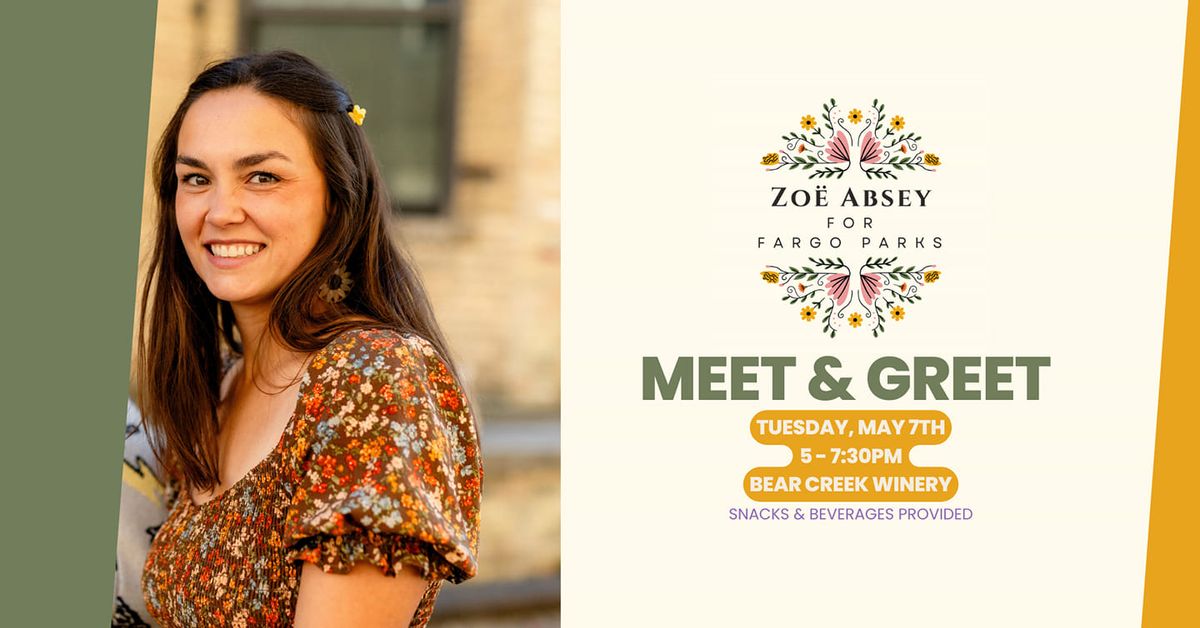 Zoe for Parks Meet and Greet!