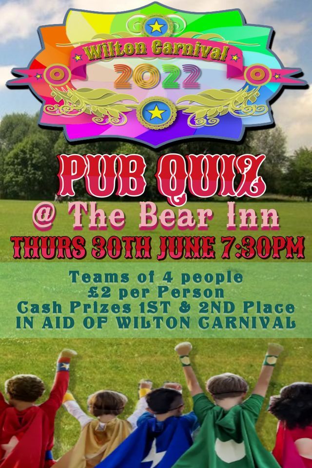 WILTON CARNIVAL PUB QUIZ