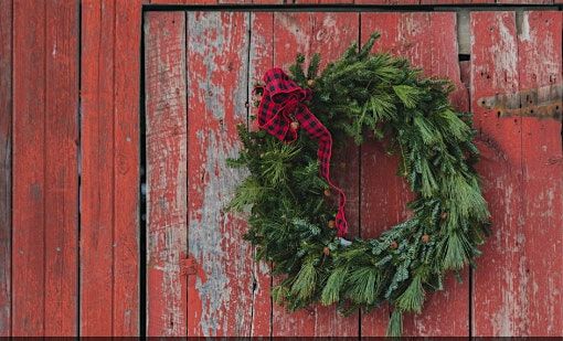 Build a Christmas Wreath or Bouquet