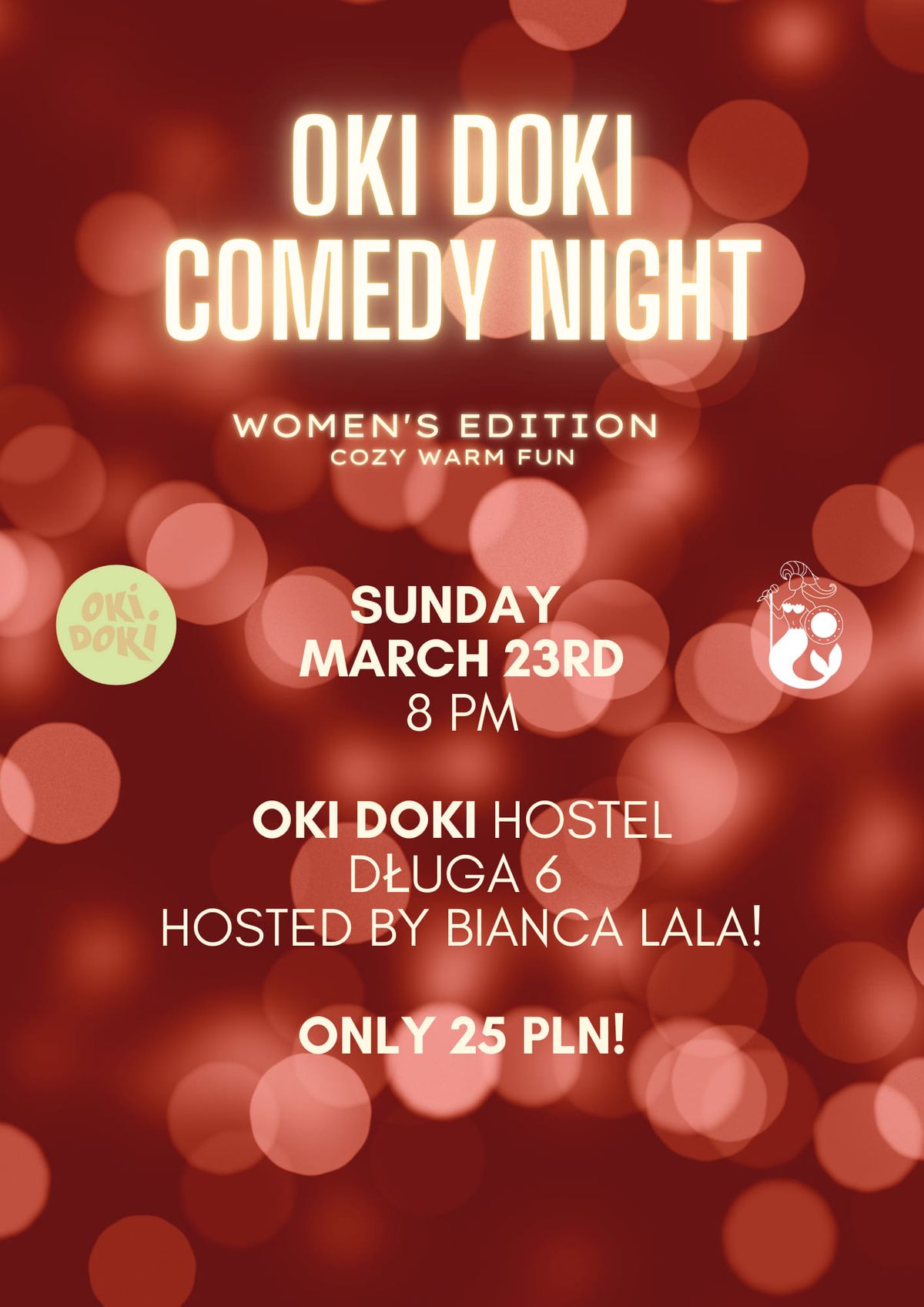 Oki Doki Comedy Night Women's Edition 