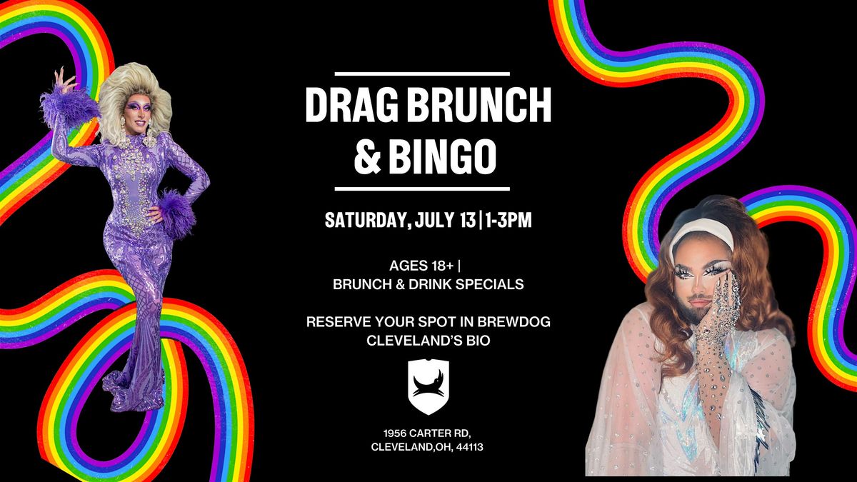 Drag Bingo and Brunch at BrewDog Cleveland - VIP Experience!