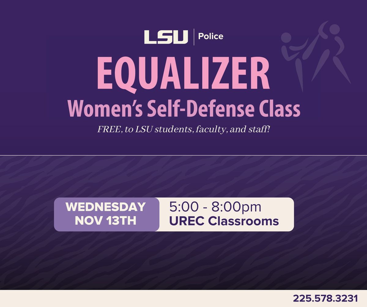 Equalizer Women's Self-Defense Class