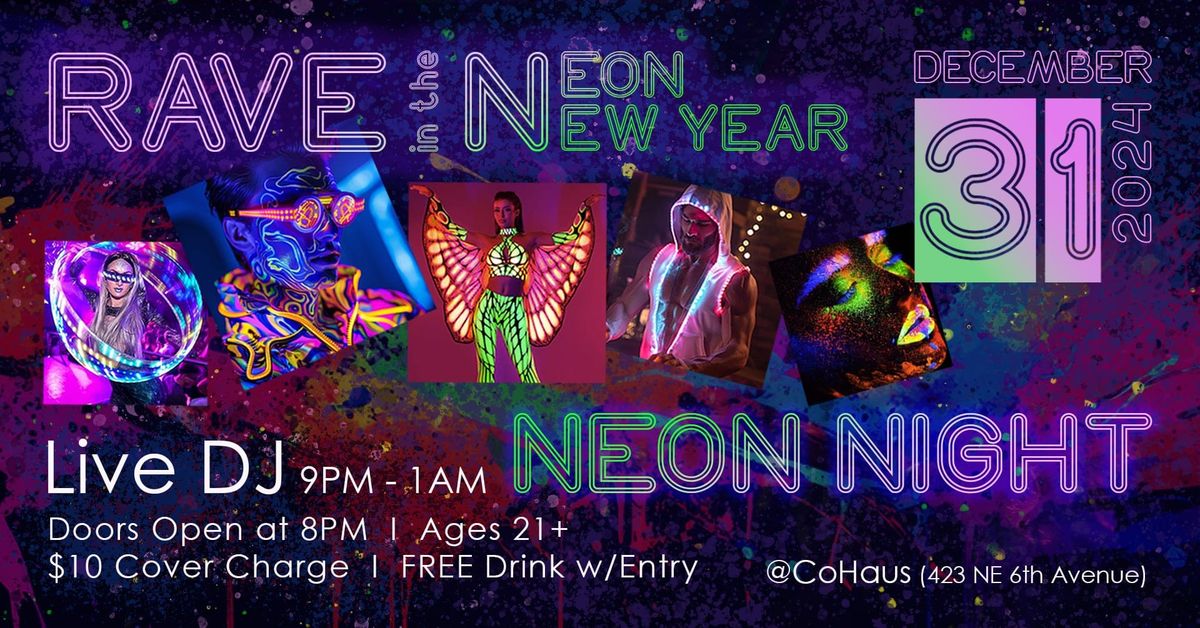 Neon New Year Rave