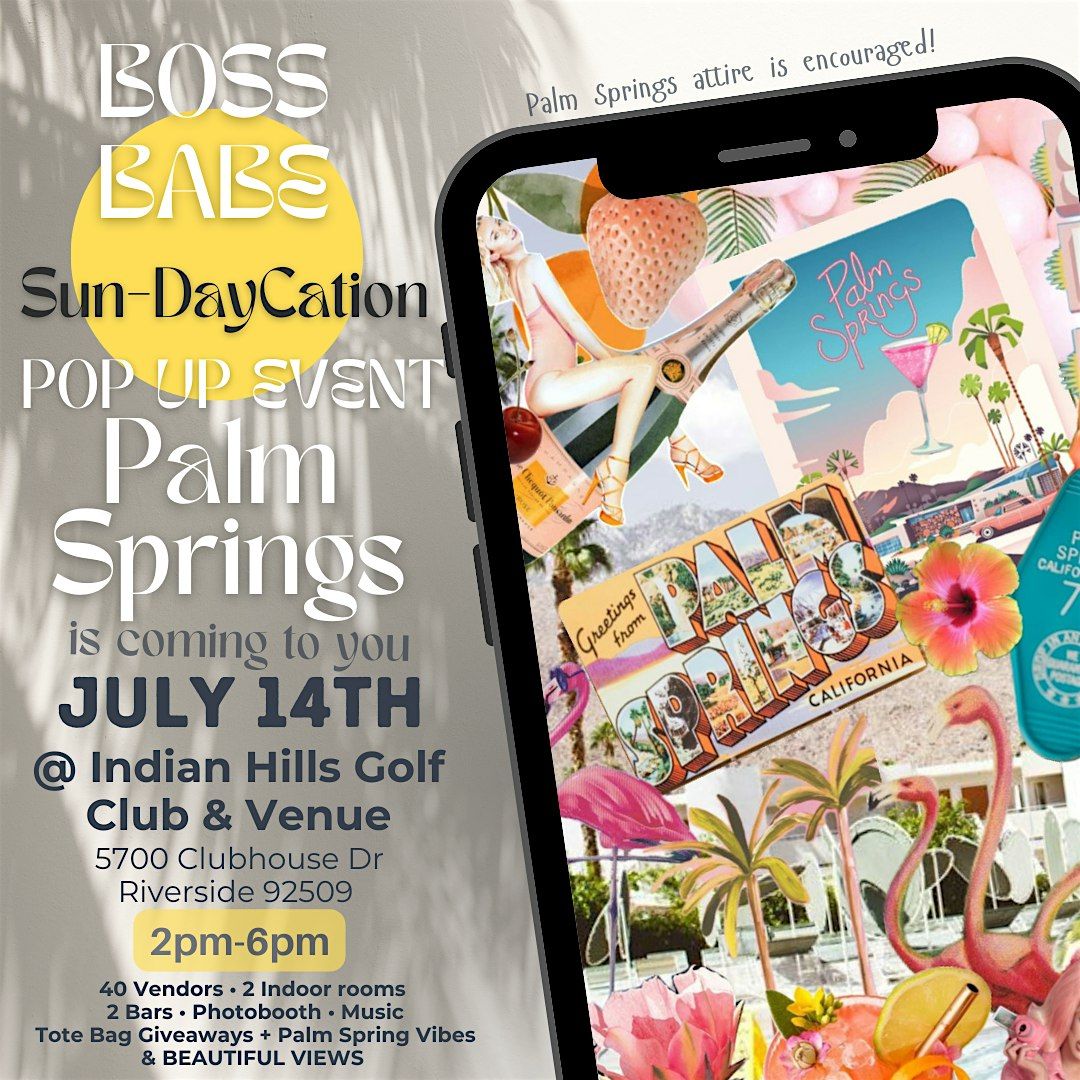 Boss Babe Sunday-Cation Pop Up Event