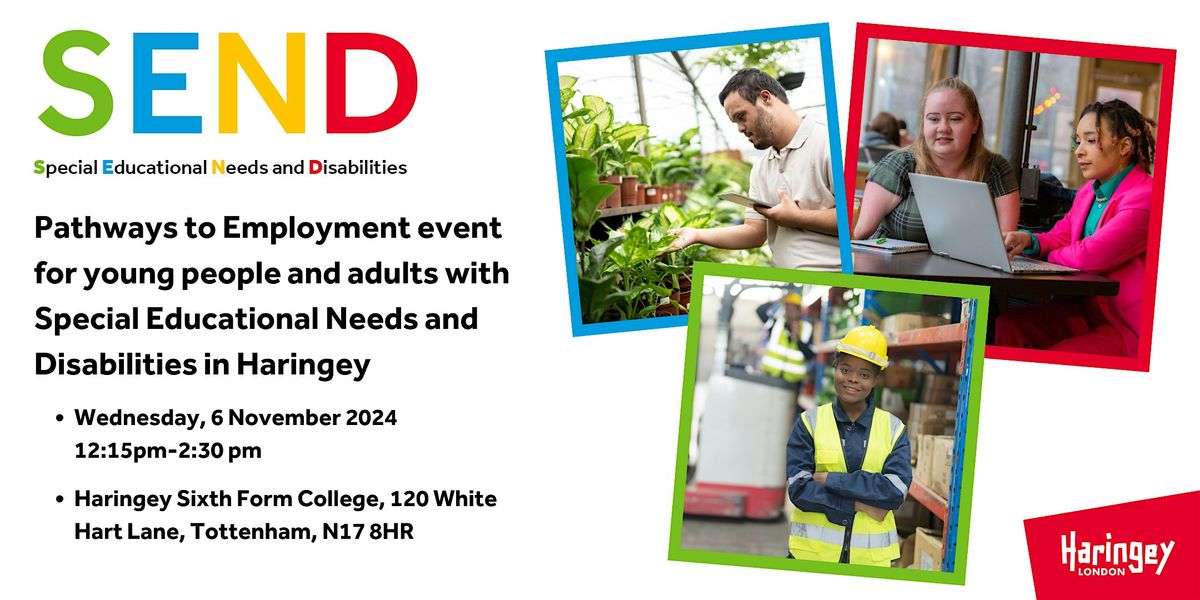 Pathways to Employment: event for young people and adults with SEND