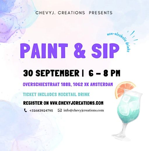 Paint & Sip Workshop