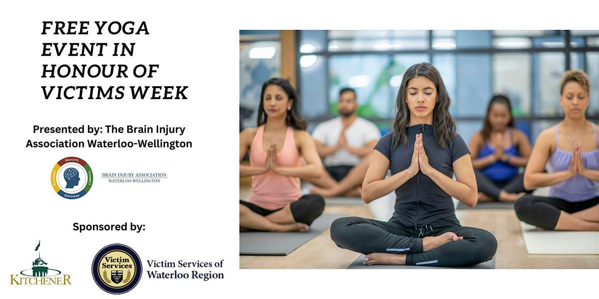 Free Yoga Event in Honour of Victims Week, All levels welcome