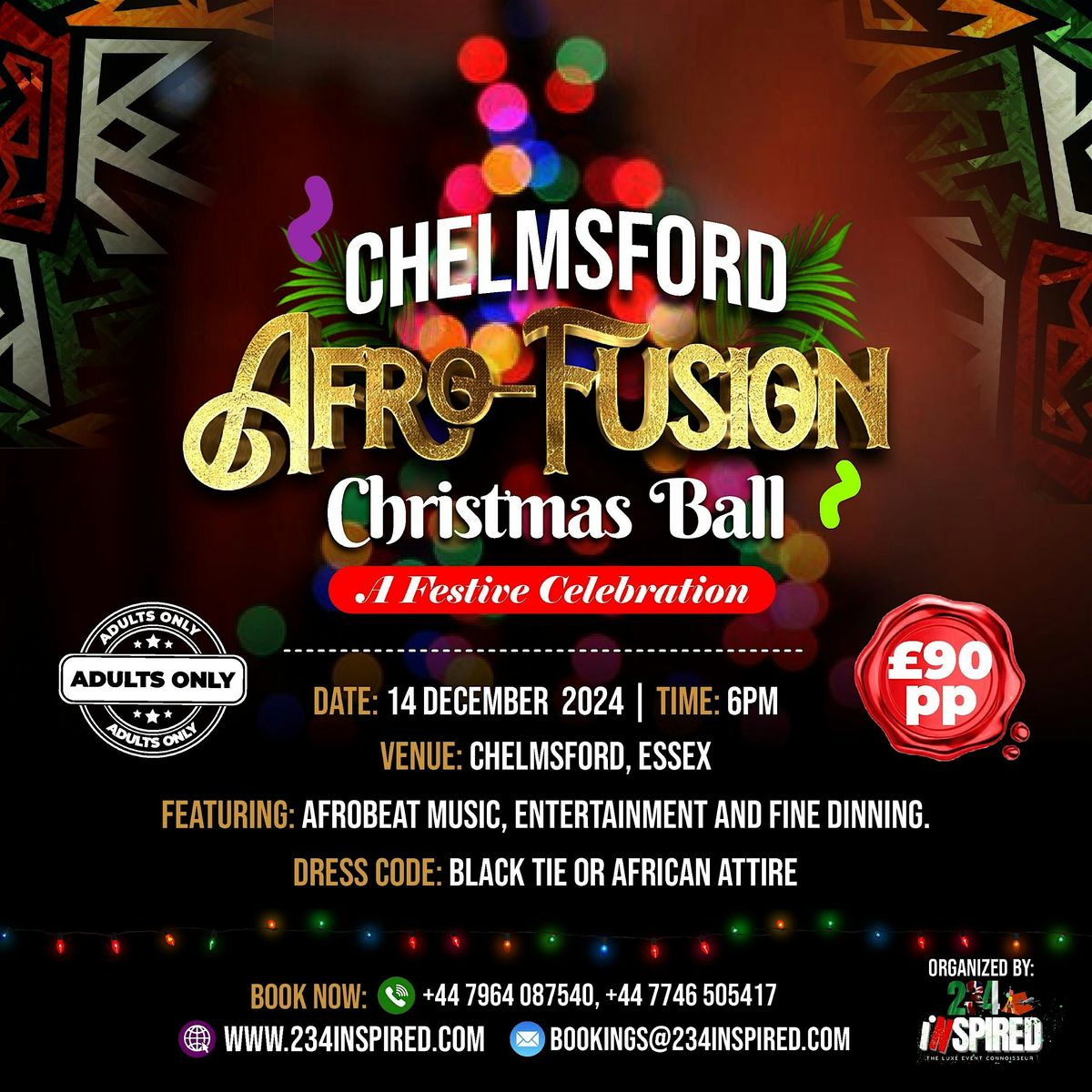 Chelmsford Afro-Fusion Christmas Ball