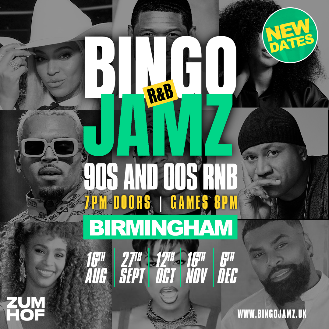 Bingo Jamz Birmingham - Nov 16