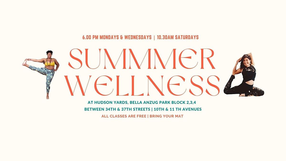 Yoga and Wellness in Bella Abzug Park