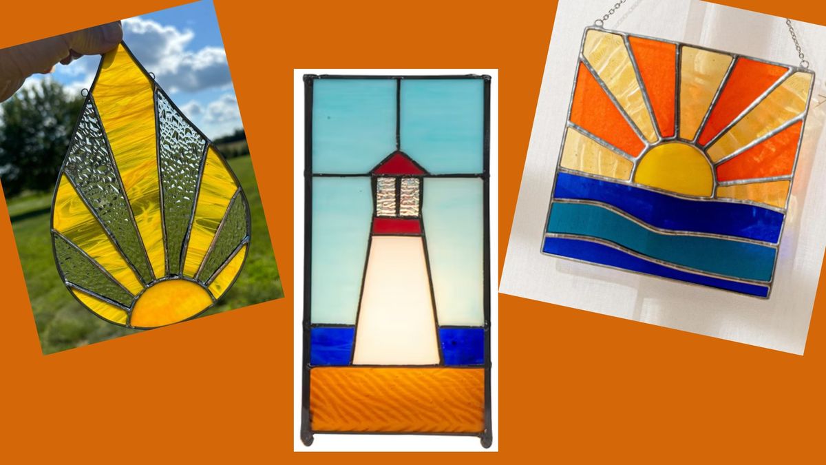 Sunshine or Lighthouse Stained Glass Class!