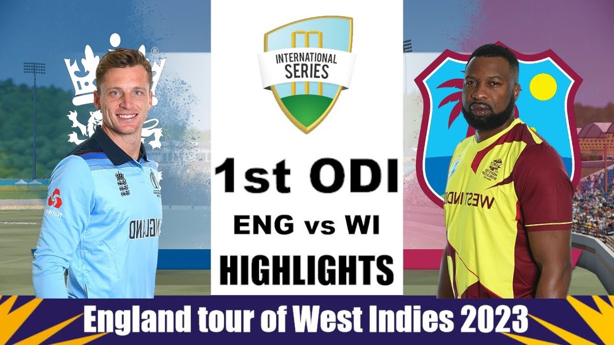 England v West Indies - 1st ODI