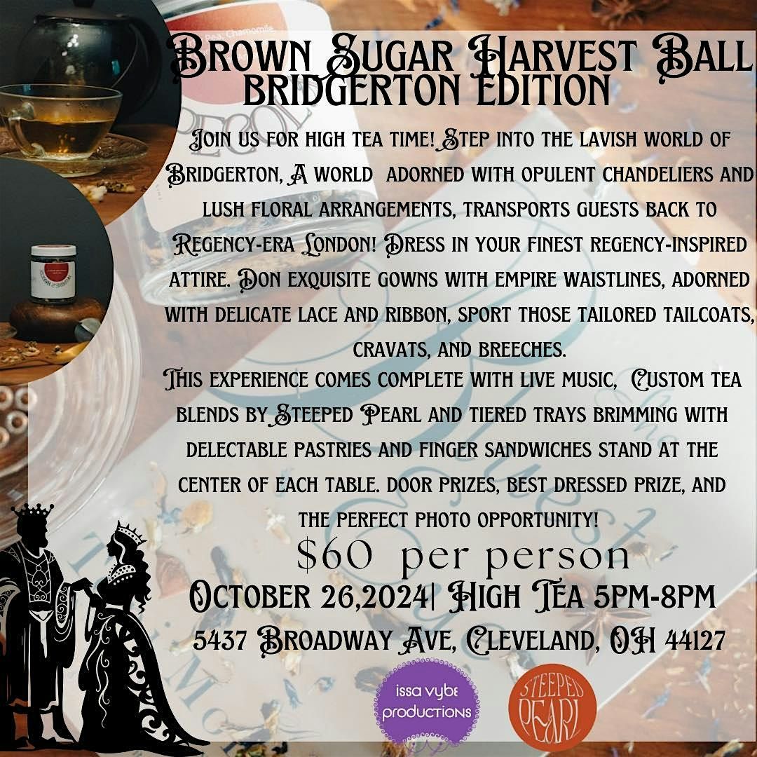 Brown Sugar Harvest Ball: A Bridgerton Inspired Tea Party