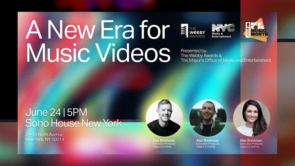 The Webby Awards Presents: A New Era For Music Videos