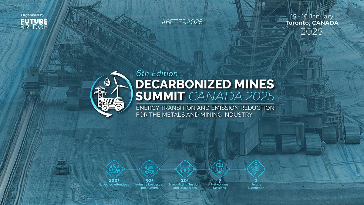 Decarbonised Mine Summit: Canada 2025