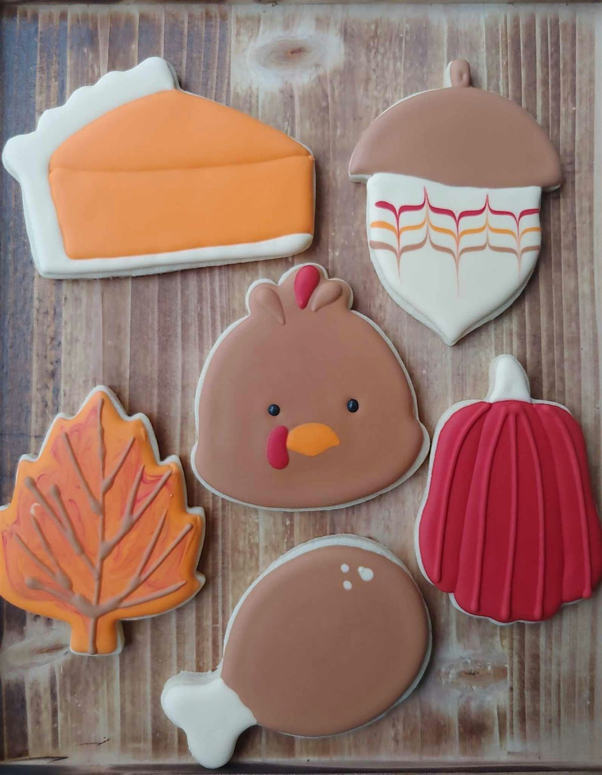 Thanksgiving Royal Icing Cookie Decorating Class | Mt. Pleasant Campus