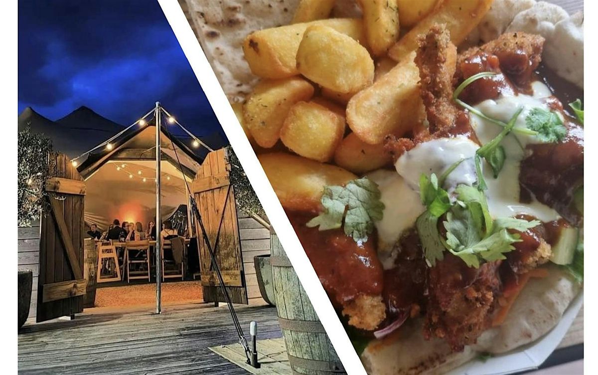 Greek Street Food and Live Music from Julie Sings