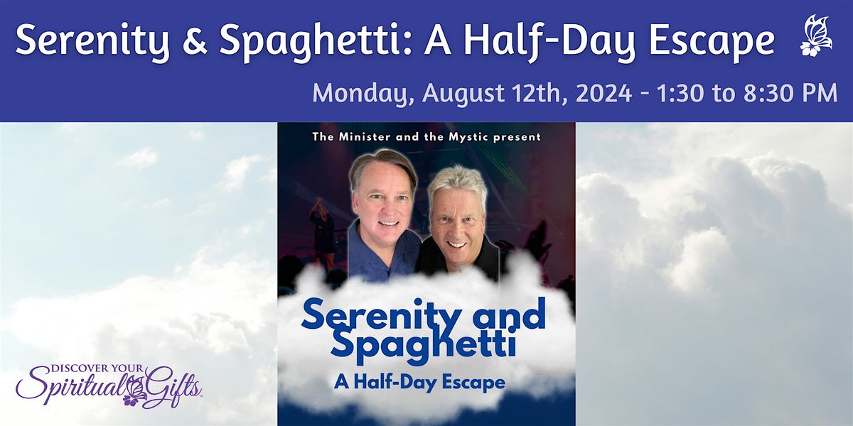 Serenity and Spaghetti: A Half-Day Escape A Half day Retreat!