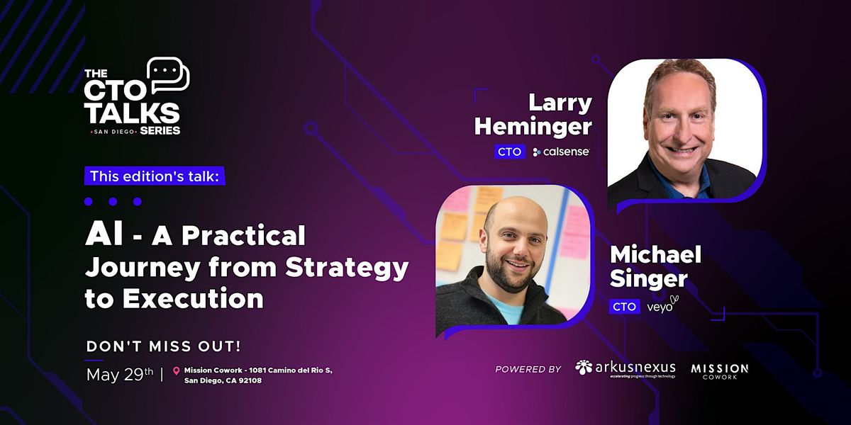 SD CTO Talks | AI - A Practical Journey from Strategy to Execution