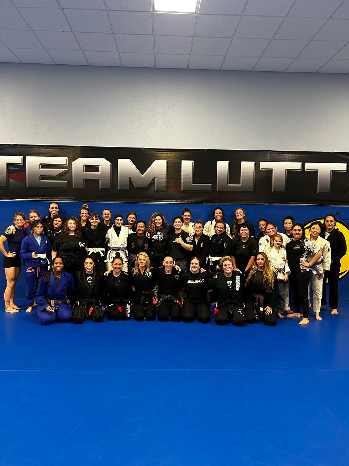 Queens of the Mats open mat at Travis Lutter BJJ