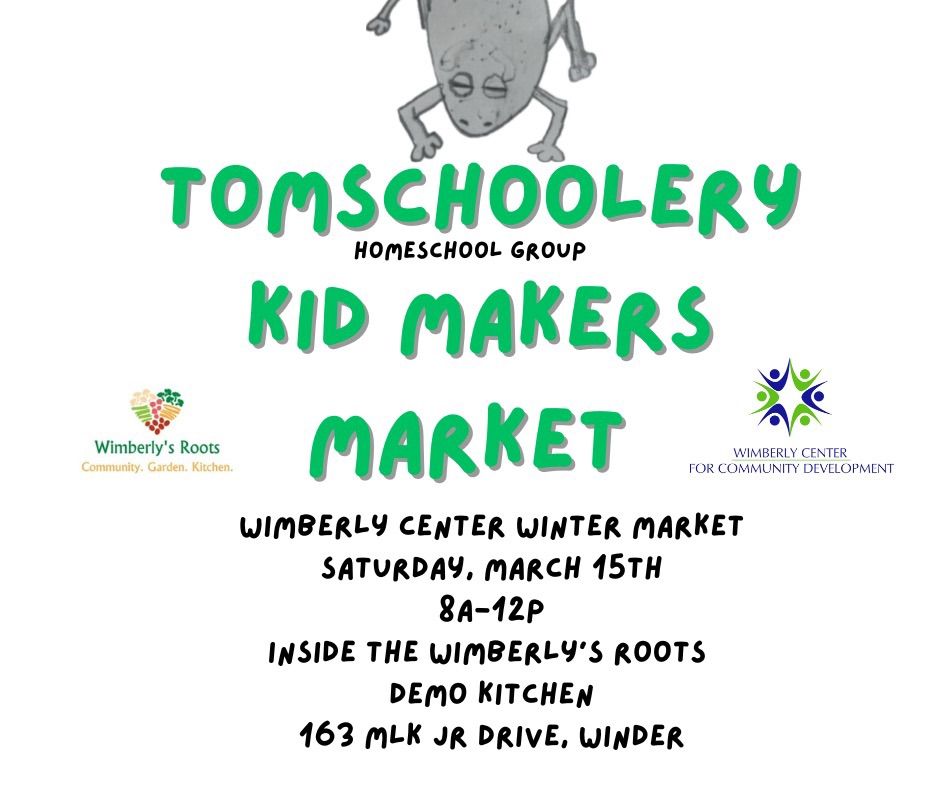 TomSchoolery Kids Maker Market