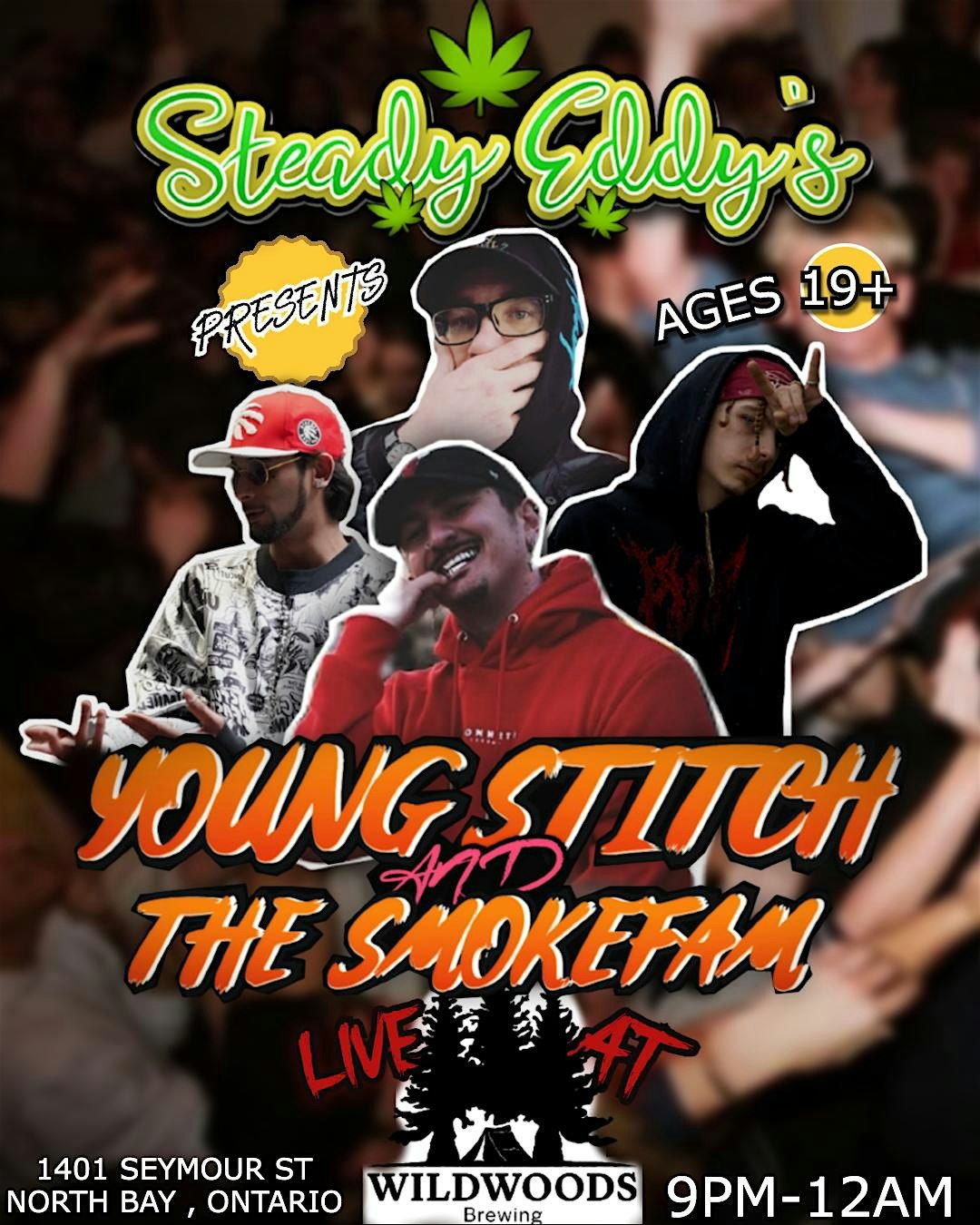 YOUNG STITCH & THE SMOKEFAM LIVE AT WILDWOODS BREWING