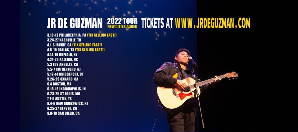 SEATTLE, WA - JR De Guzman LIVE at Neptune Theatre