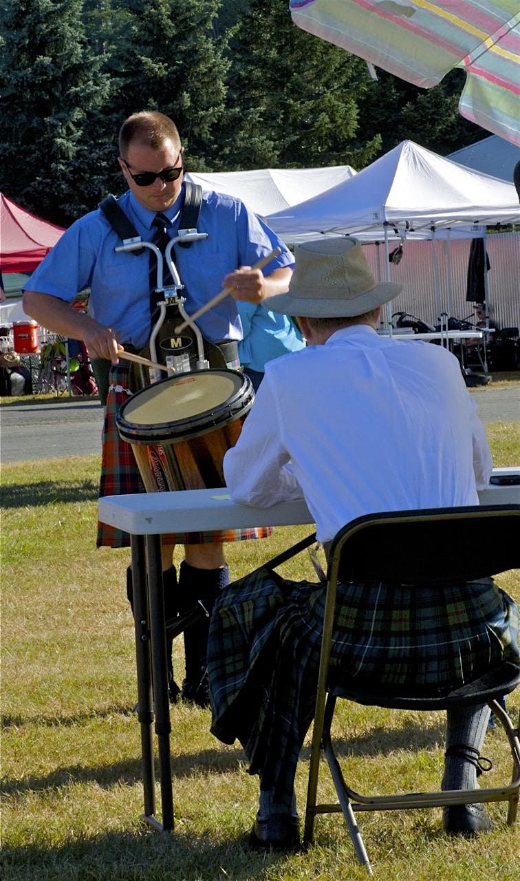 Individual Drumming  Competition - 77th Pacific NW Scottish Highland Games