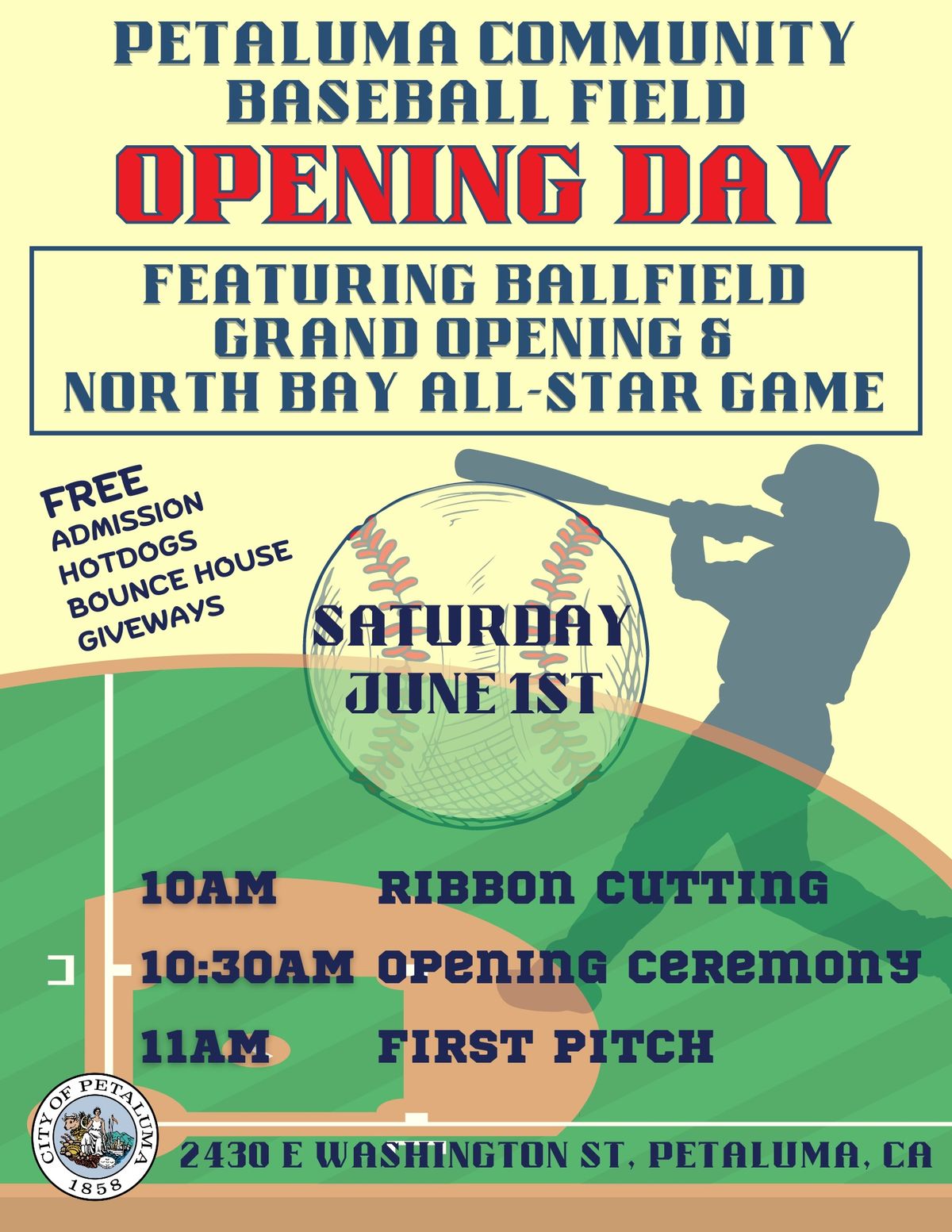 Opening Day - Free Community Event feat. North Bay All-Star Game