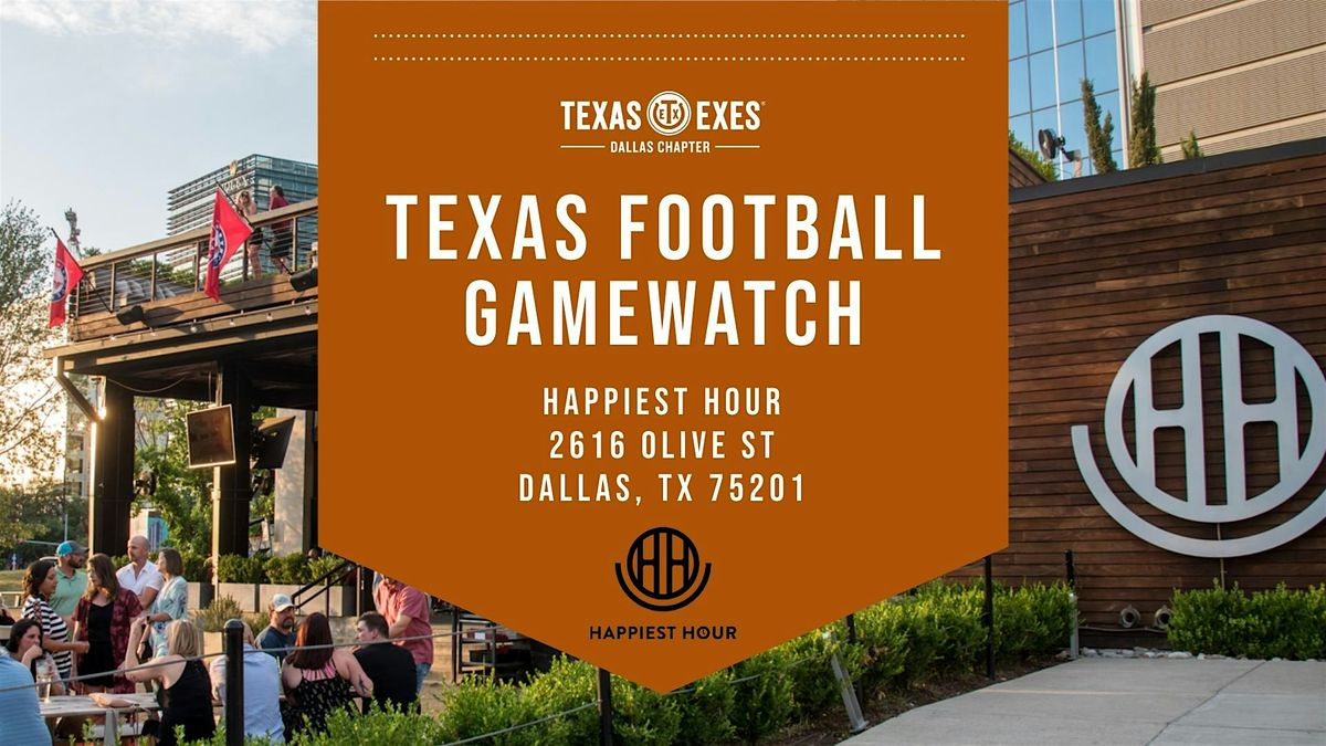 Happiest Hour Gamewatch Texas at Vanderbilt