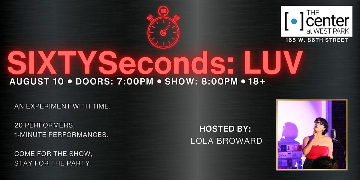 SIXTYSeconds: LUV