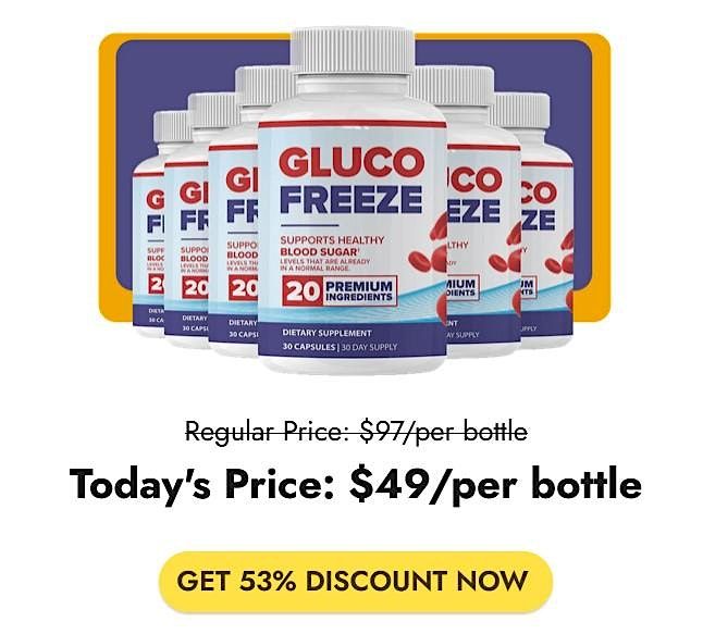 GlucoFreeze Reviews \u2013#1Rated Blood Sugar Support{Shocking Customer Report 2024}GlucoFreeze!