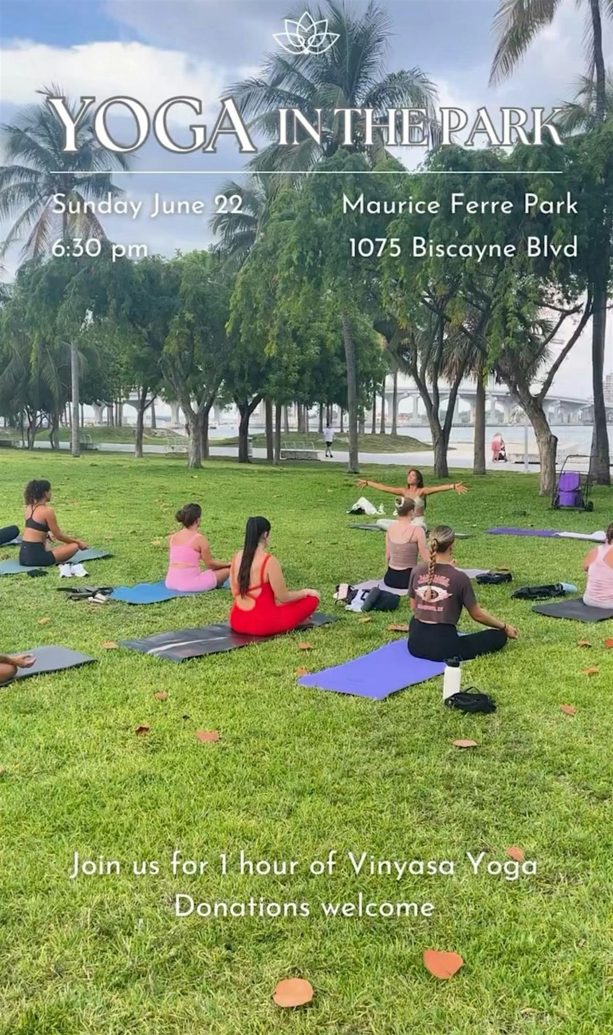 Yoga in the park