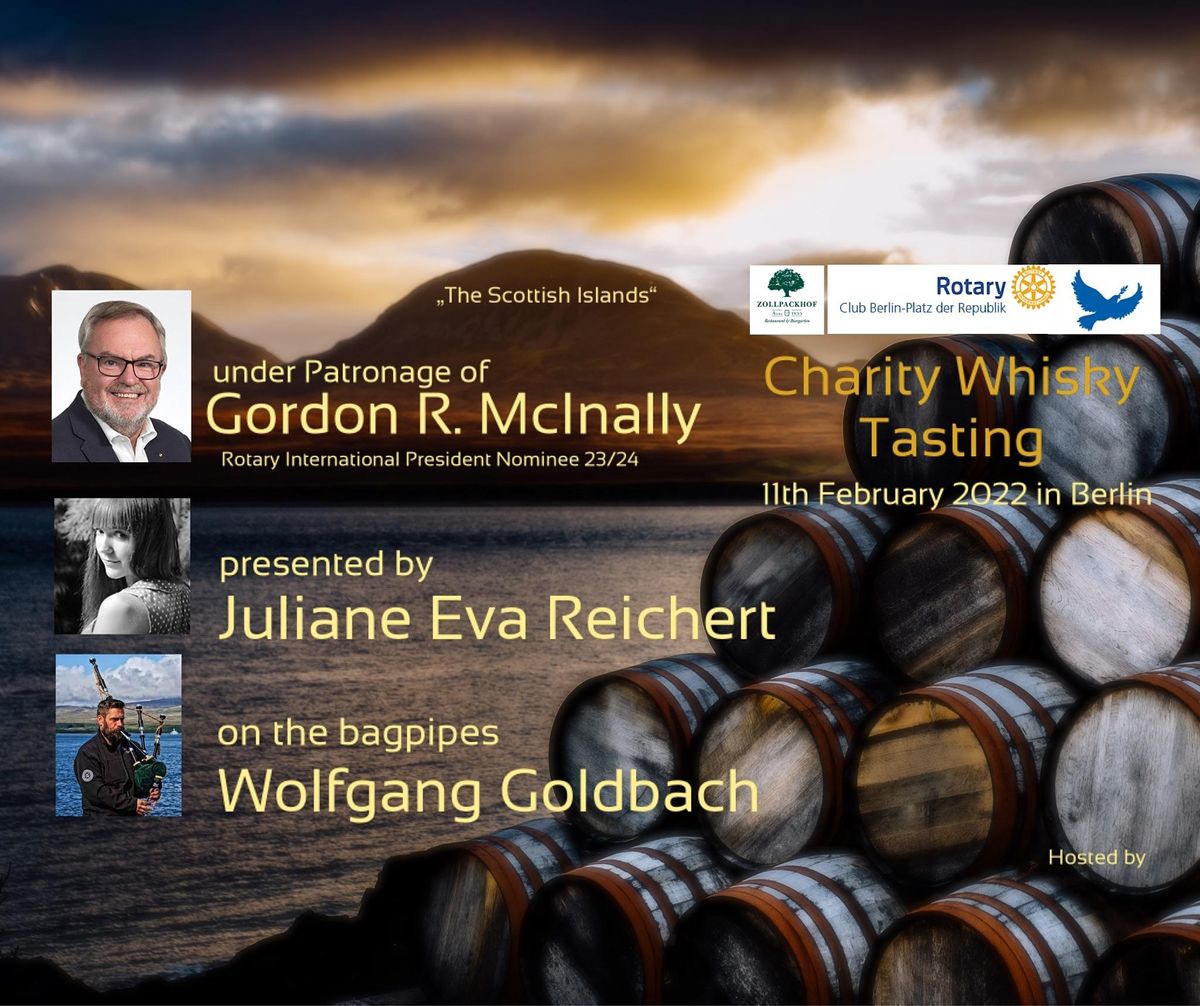 Charity Whisky Tasting - \u201eThe Scottish Islands\u201c