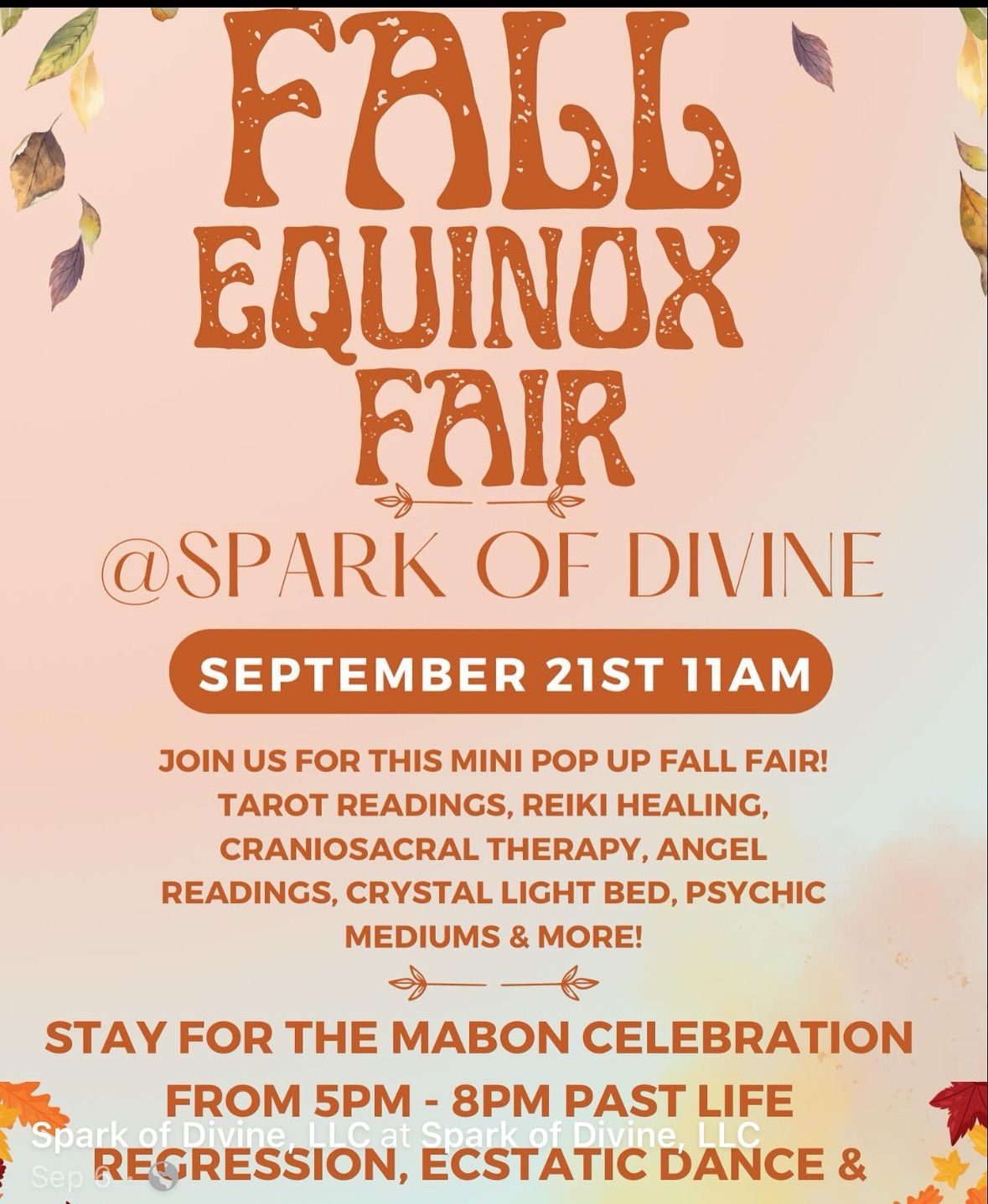 Fall Equinox Mini Fair 