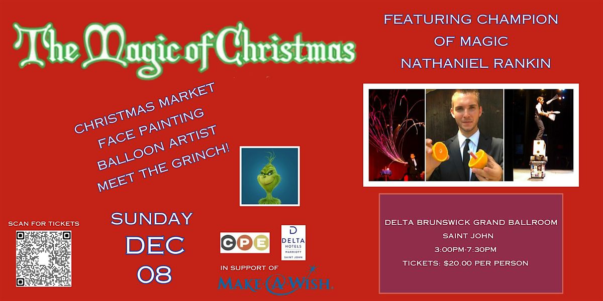 The Magic of Christmas:  Featuring award winning magician Nathaniel Rankin