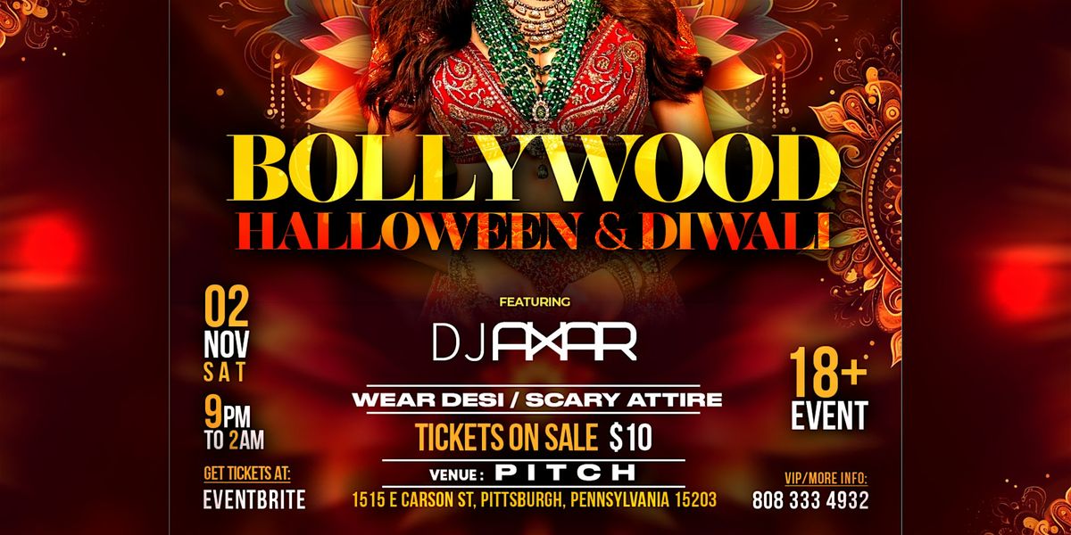 PITTSBURGH'S Bollywood HALLOWEEN & DIWALI Nightclub Party