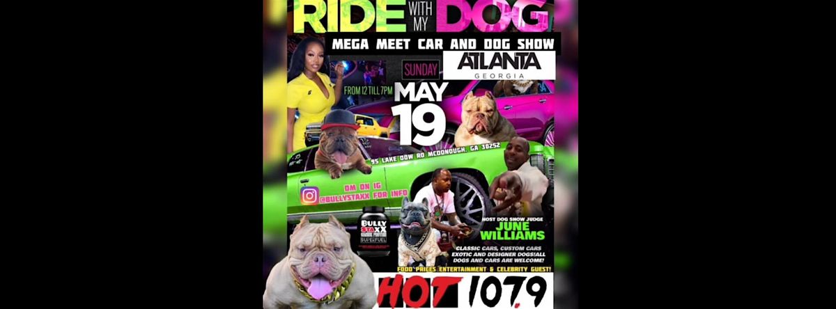Ride with my Dog Megameet Car and Dog Show