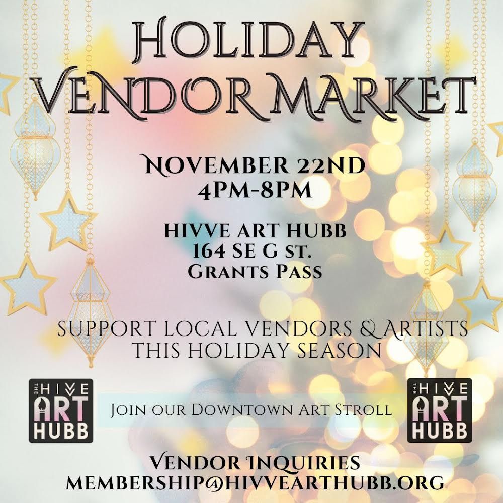 Artist Holiday Gathering and Vendor Market!