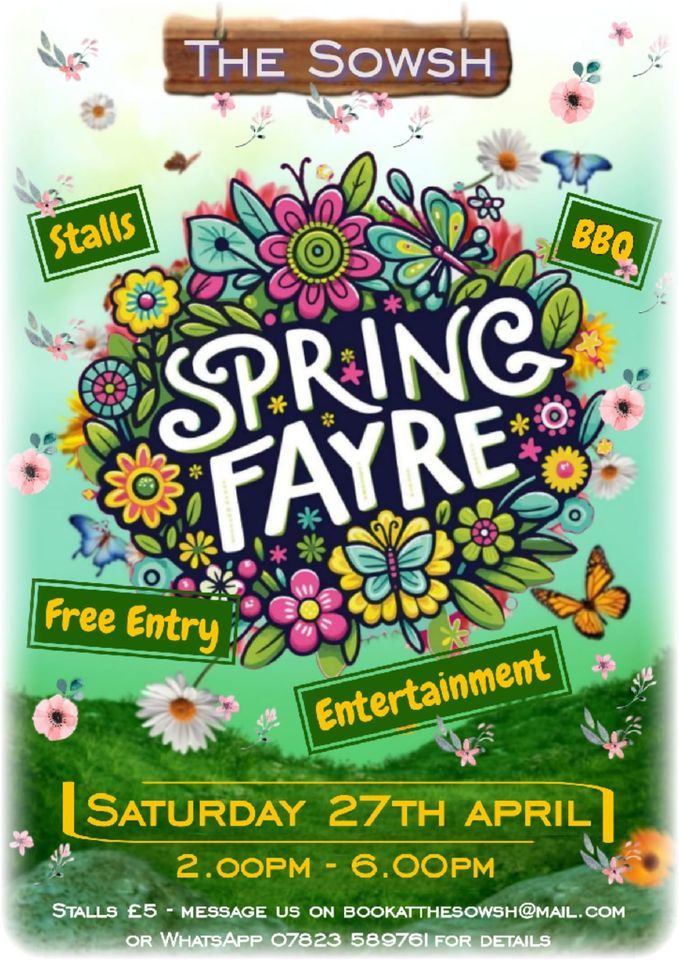 Spring Fayre at the Sowsh!