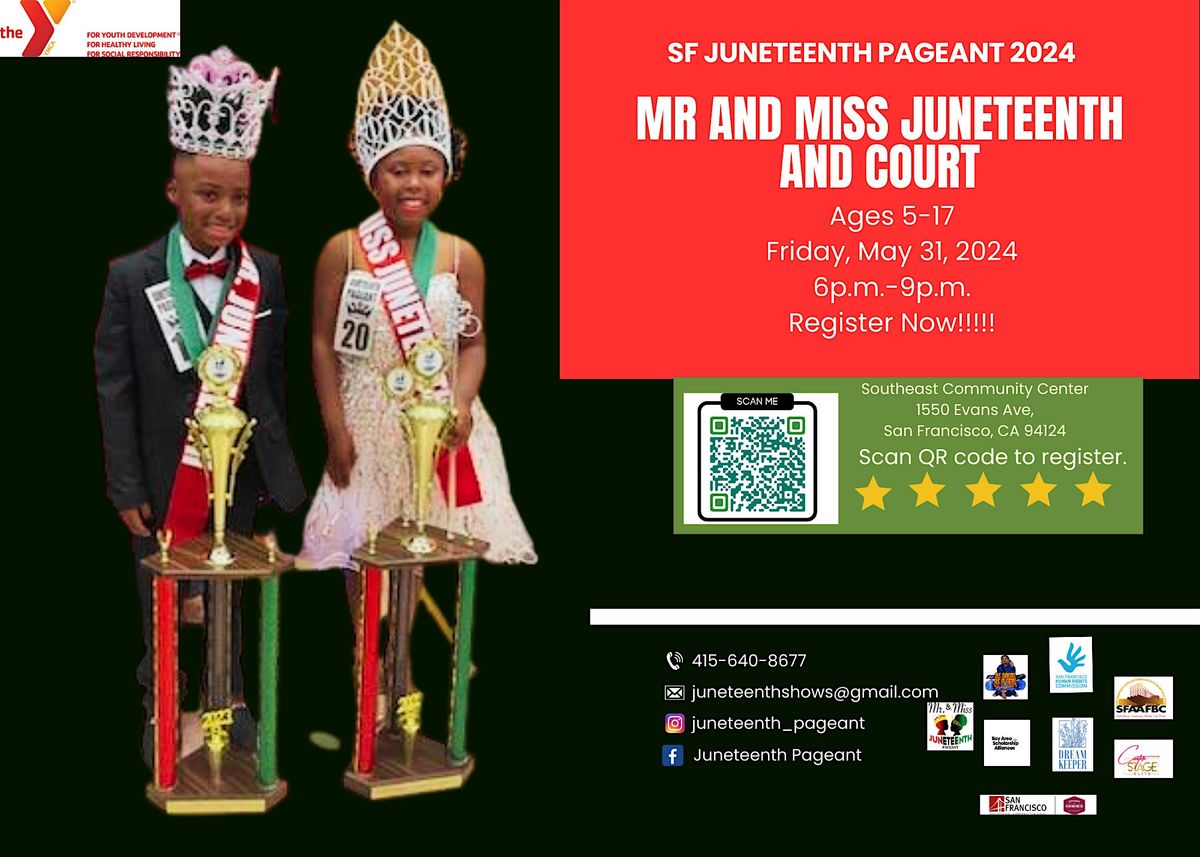 Mr and Miss Juneteenth Pageant