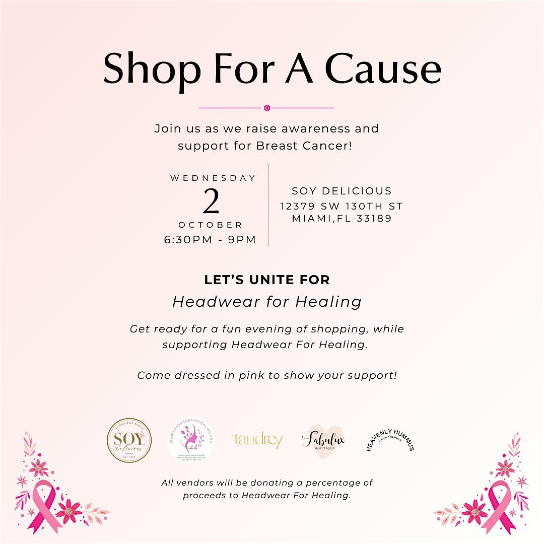 Shop For A Cause | Soy Delicious x Headwear for Healing