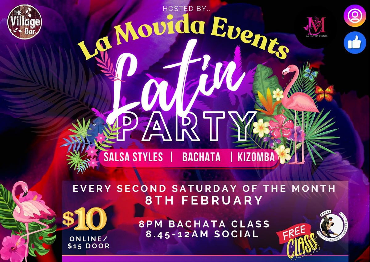 Latin Party at The Village Bar 