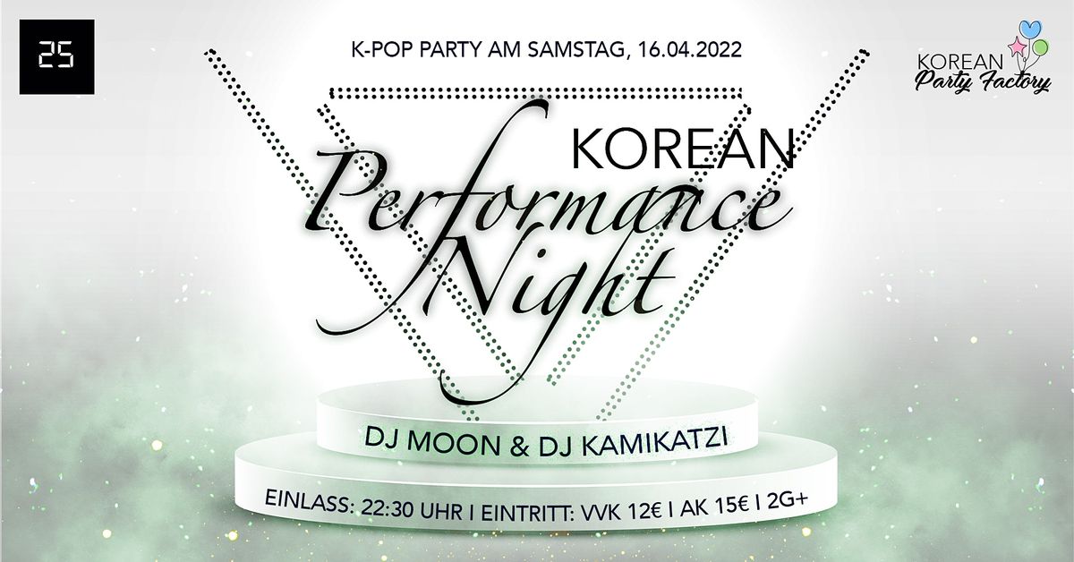 K-Pop Party Korean Performance Night in Hamburg