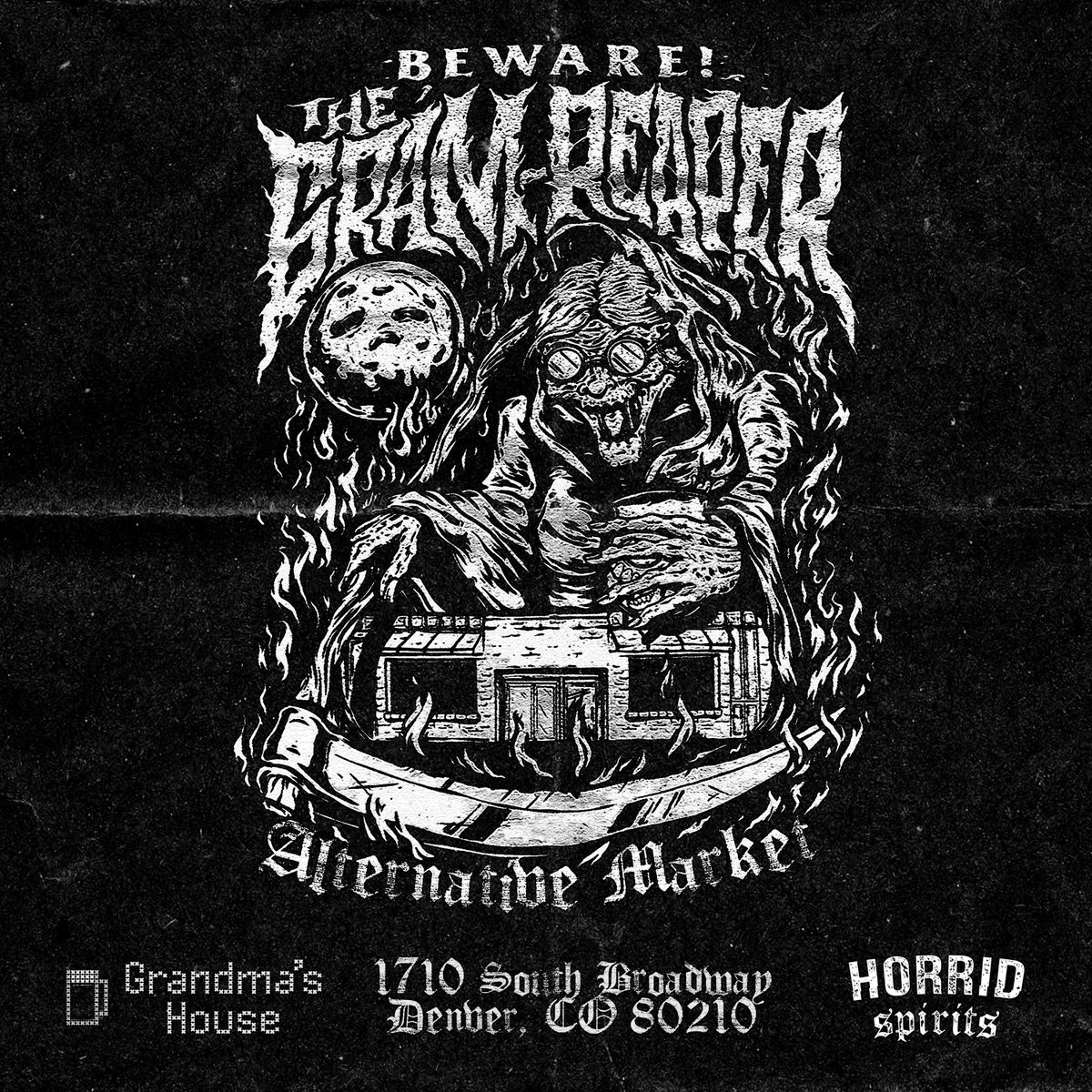 Gram Reaper Alternative Market, Grandma's House, Denver, 8 July 2023