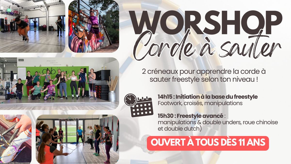 WORKSHOP Corde \u00e0 sauter (freestyle)