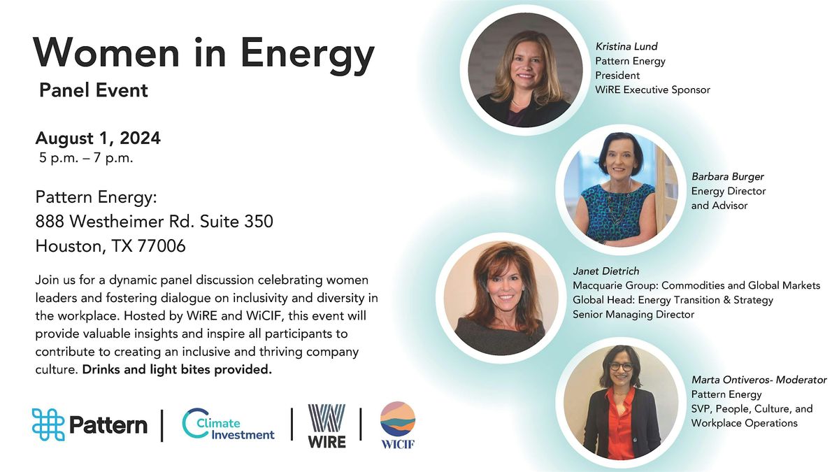 Women In Energy Panel Event in Houston