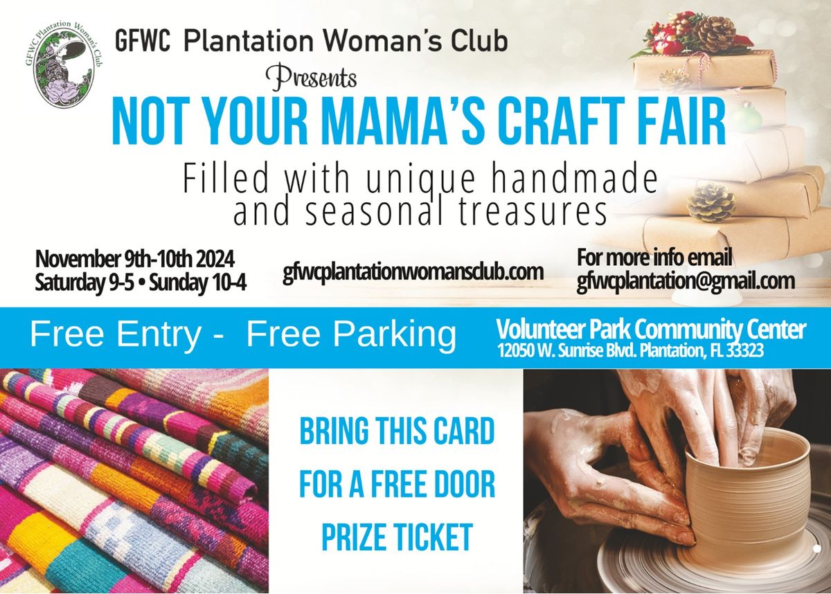 Not Your Mama's Craft Fair